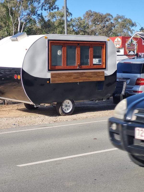 Maxi Retro Food Trailer Coffee Trailer Cart - Image 4