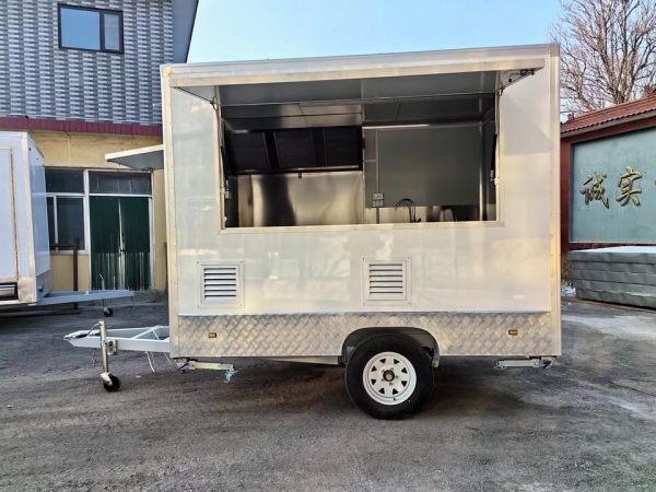 New Coffee Food Trailer Cart