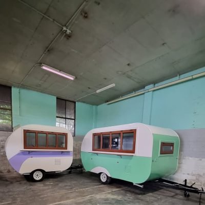 Maxi Vintage Food Coffee Trailer From $175pw 1