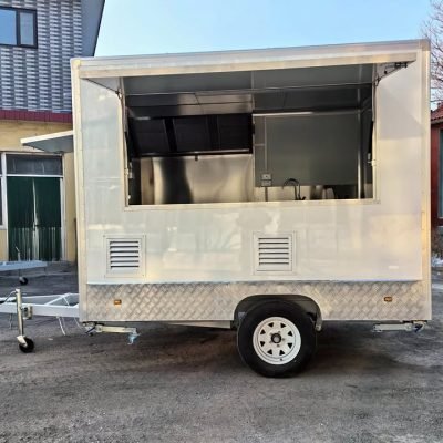 New Coffee Food Trailer Cart 1